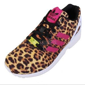 Adidas Torsion animal print shoe